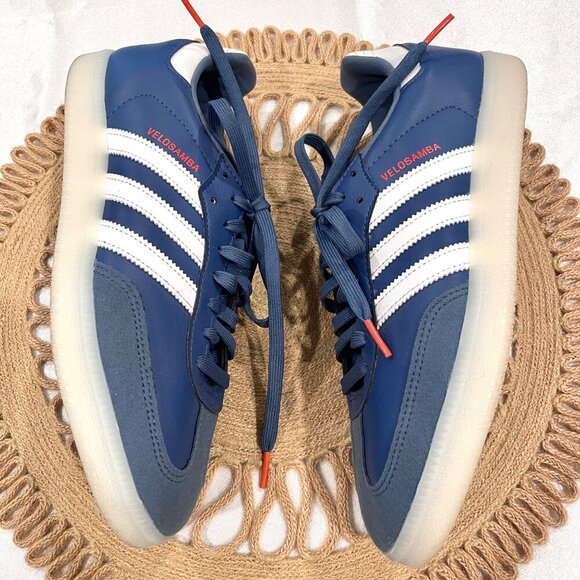 Adidas Velosamba Vegan Leather Cycling Bike Shoes Size Men's 10 - Picture 4 of 11